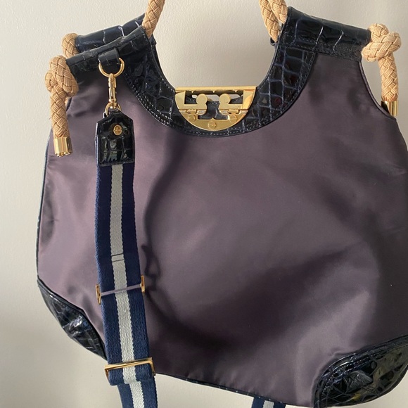 Tory Burch summer hobo bag with Crossbody strap - Picture 1 of 10